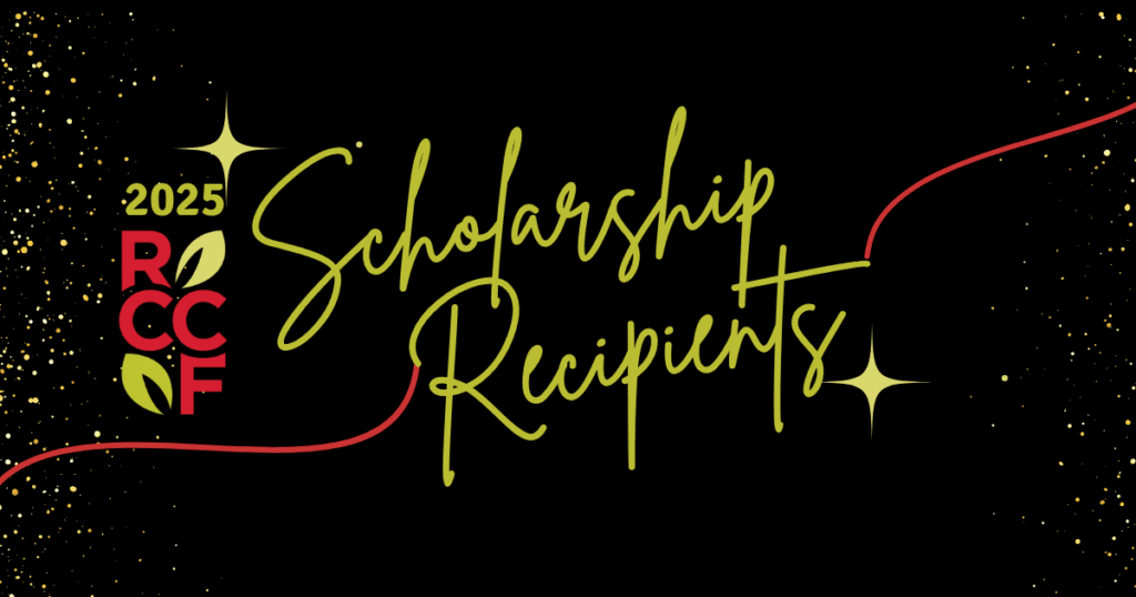 2025 RCCF Scholarship Recipients